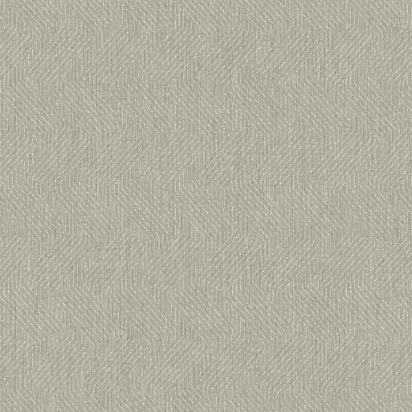 Advantage Elbert Beige Zig Zag Wallpaper Sample