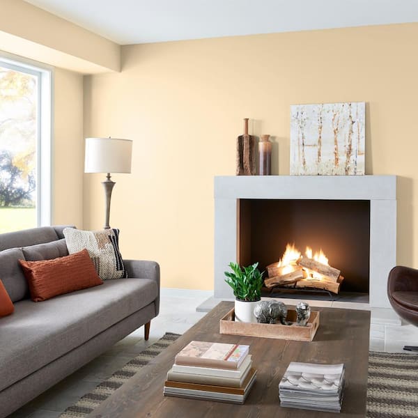 Cream Paint Wall Texture