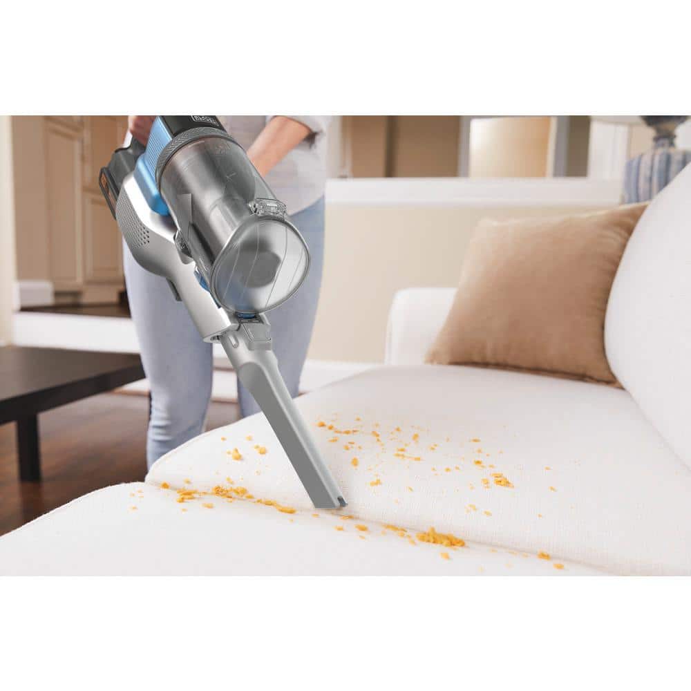 Blue Convertible Cordless Stick Vacuum Cleaner for Pets