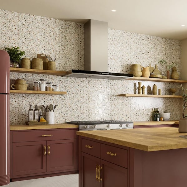 Mayolica Garden 6 in. x 6 in. Ceramic Wall Tile (6.14 sq. ft. /Case)