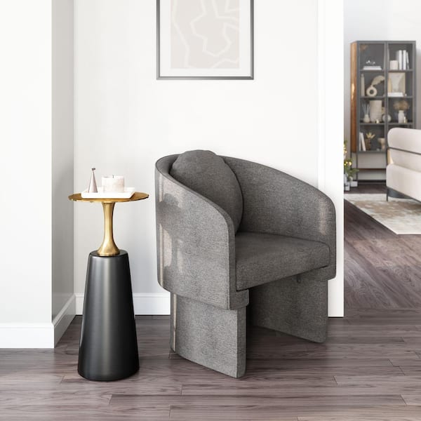 ZUO Olya Gray Accent Chair