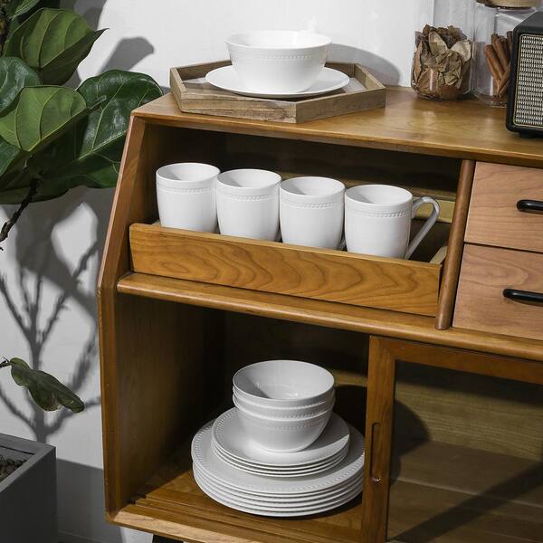 STONE LAIN Stone Lain Ava 32-Piece Dinnerware Set Bone China