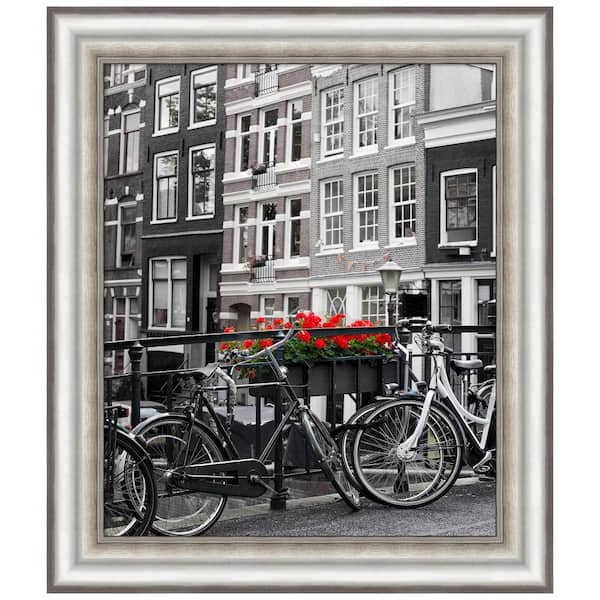 Amanti Art Salon Silver Picture Frame Opening Size 20 x 24 in.