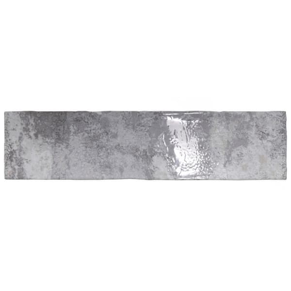 Biarritz Grey 3 in. x 12 in. Ceramic Wall Tile (5.72 sq. ft./Case)
