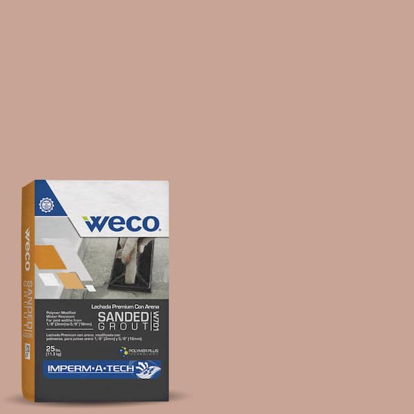 WECO W-701 Sand Beige 25 lbs. Premium Sanded Grout for Wall and Floor