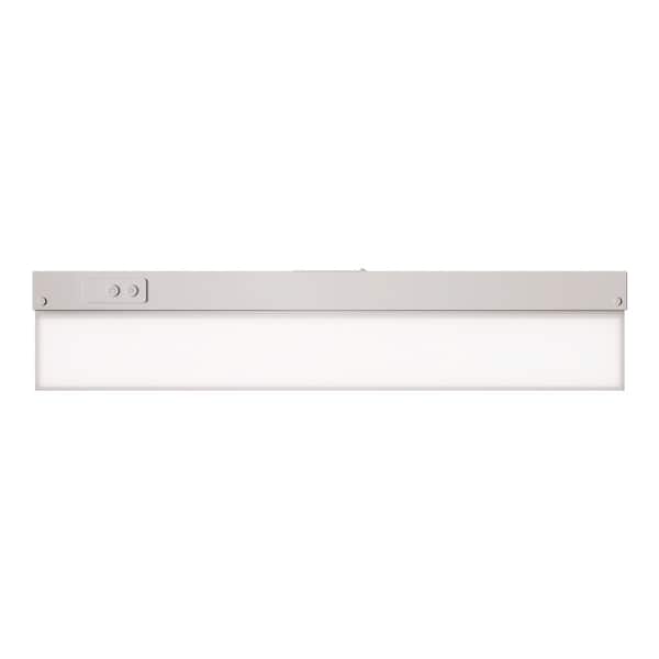 24 in. Plug-In Edge-lit Light Dimmable color changing Adjustable White Integrated LED Under Cabinet Light Pack-1