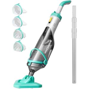Cordless Rechargeable Handheld Vacuum with Telescopic Pole for Pools/Spas/Hot Tubs, up to 18.9 GPM