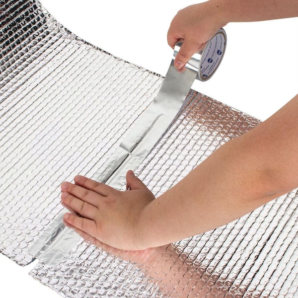 Everbilt 1.88 in. x 150 ft. Reflective Foil Tape for Radiant