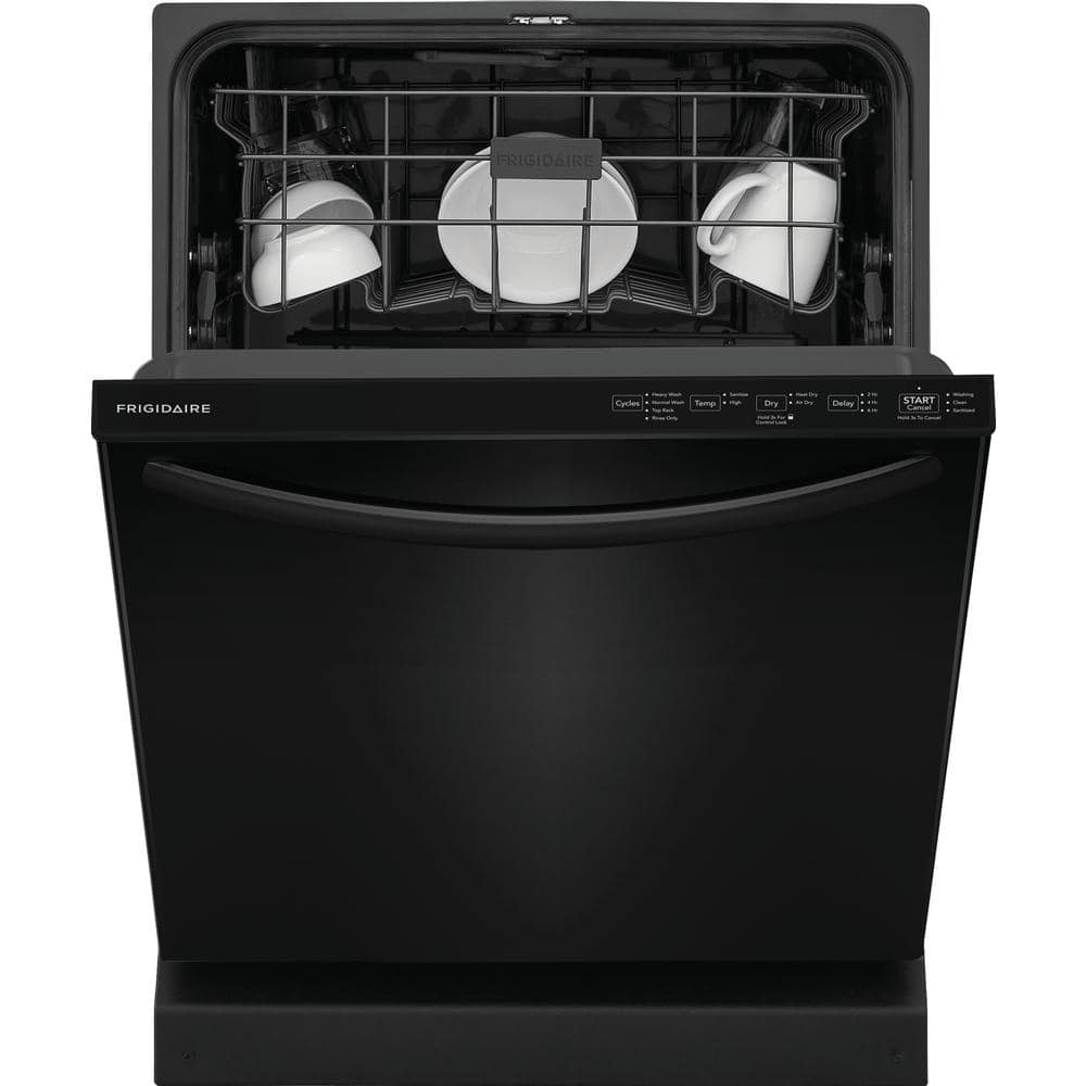 Frigidaire 24" Black Energy Star Certified Built-in Dishwasher