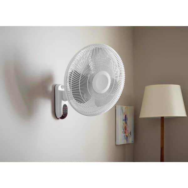 16 in. Indoor Wall Mount Fan with Remote