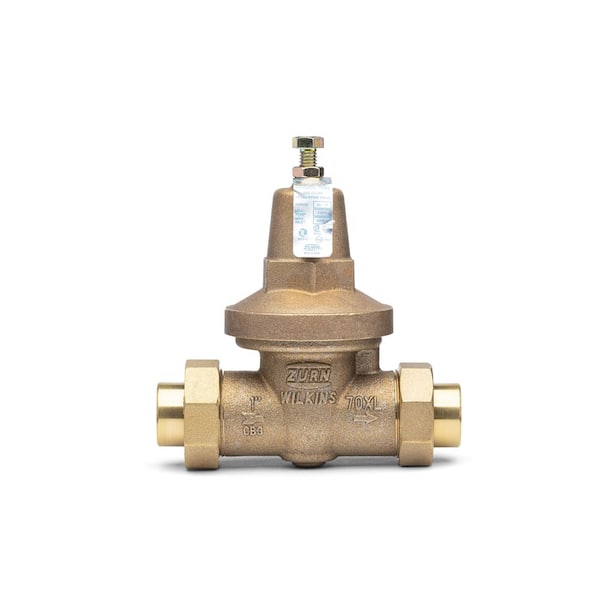 Wilkins 1 in. 70XL Pressure Reducing Valve with Double Union FNPT