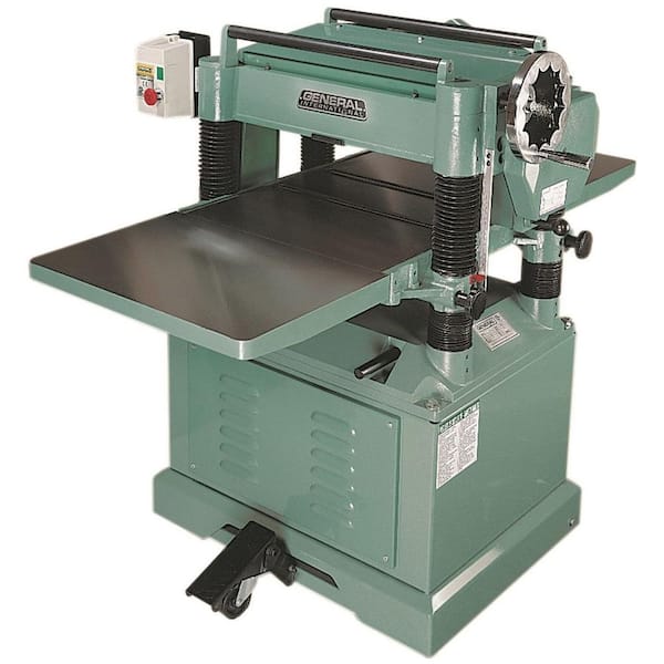 General International 220-Volt 20 in. Planer with Helical Cutter Head