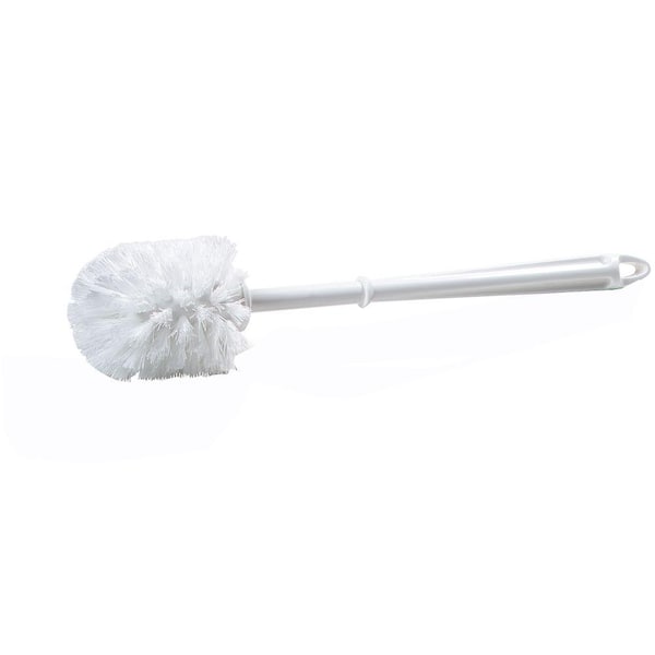 11 in. White Bowl Scrub Brush with Polypropylene Bristles (Case of 24)