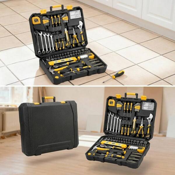 Oyezvary 219-Piece Tool Set Kit for Home Car Motorcycle Automotive