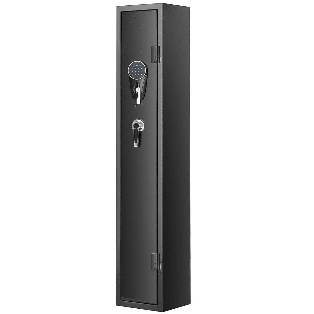 3 Rifles Gun Safe, 52 in. Black backpack, Quick Access Gun Storage Cabinet with Removable Shelf, with Digital Keypad price history on PriceWatchPro