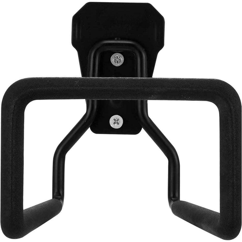 Heavy-Duty Metal Hose Hook Wall Mount For Garden Hose (Black)