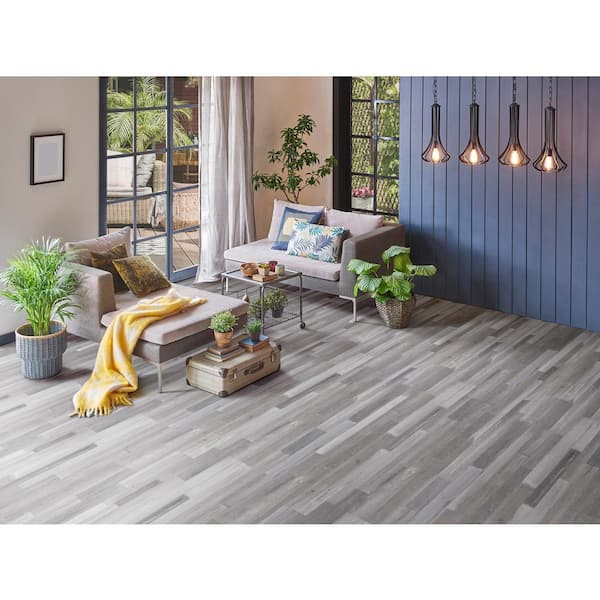 Take Home Sample-6 MIL 7 in. x 7 in. Skyland Waterproof Click Lock Rigid Core Luxury Vinyl Plank Flooring