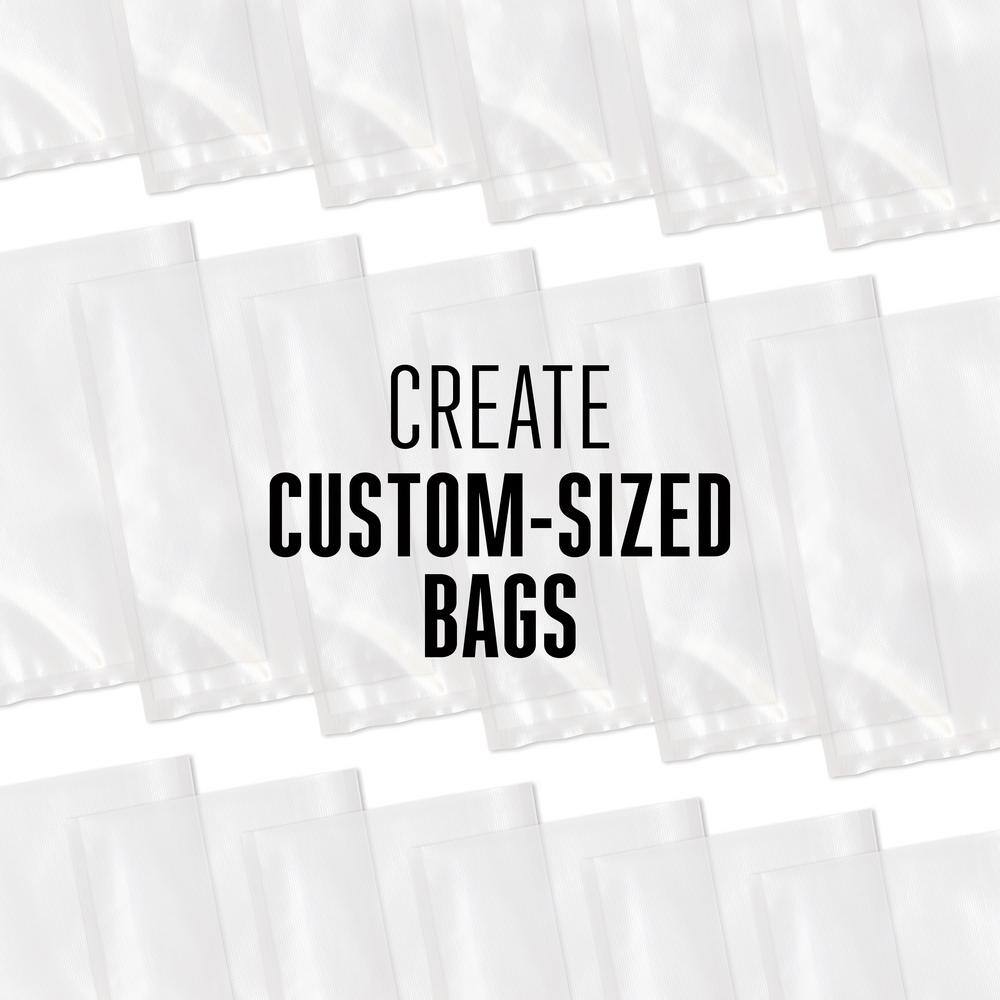 Heavy Duty Clear Vacuum Sealer Bags Roll 11" x 50'