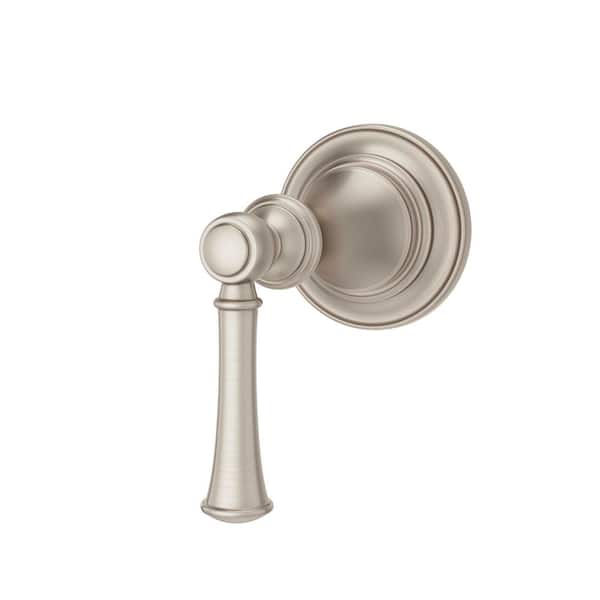 Tisbury 1-Handle Diverter Trim Kit in Brushed Nickel (Valve Not Included)