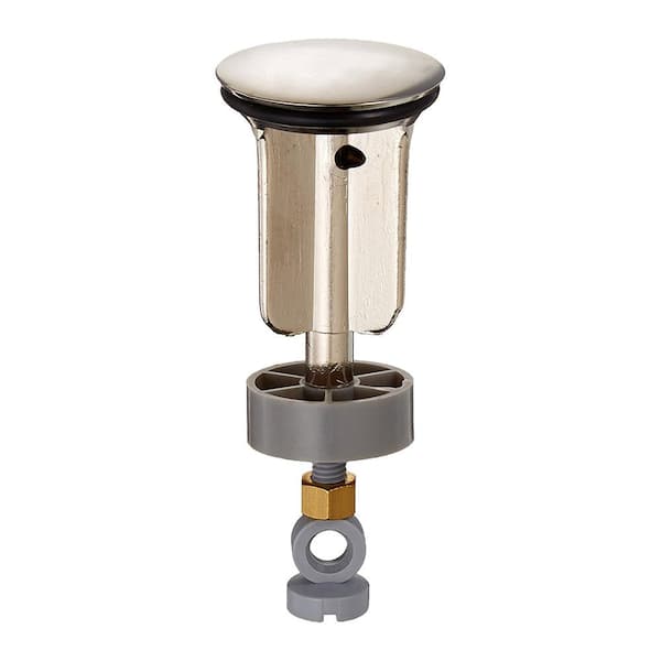 PERRIN & ROWE Pop-Up Center Drain Plug Only For U.S. Drains In Polished Nickel