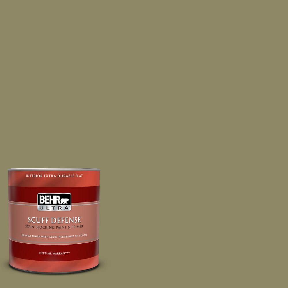 BEHR ULTRA 1 qt. PPU923 Oregano Spice Extra Durable Flat Interior