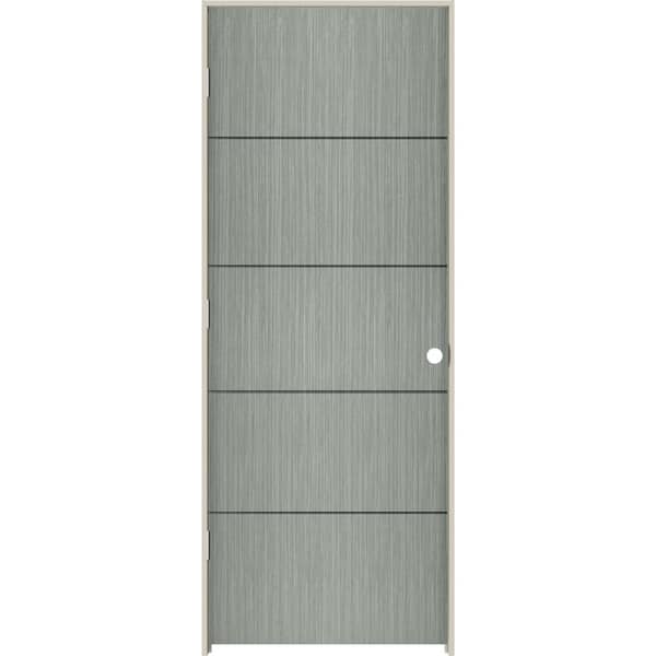 JELD-WEN 30 in. x 80 in. Right-Hand Solid Core Stone Composite Single Prehung Interior Door