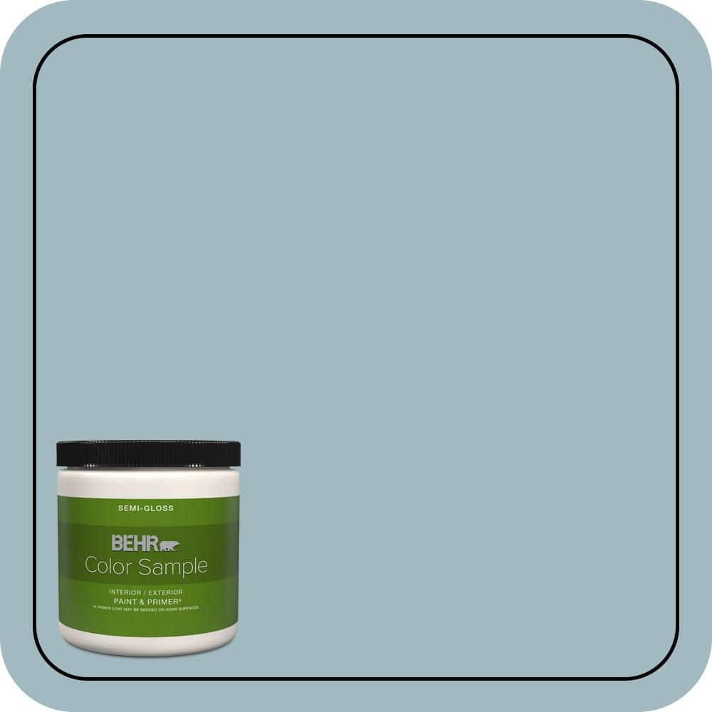 8 oz. #BIC-23 Hopeful Blue Semi-Gloss Interior/Exterior Paint & Primer Color Sample price history on PriceWatchPro