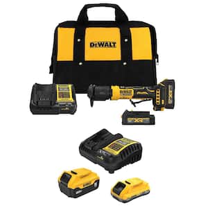 ATOMIC 20V MAX Lithium-Ion 3 in. Cordless Brushless Cut-Off Tool Kit w/ 5Ah, 4Ah and (2)1.7 Ah Batteries and (2)Chargers