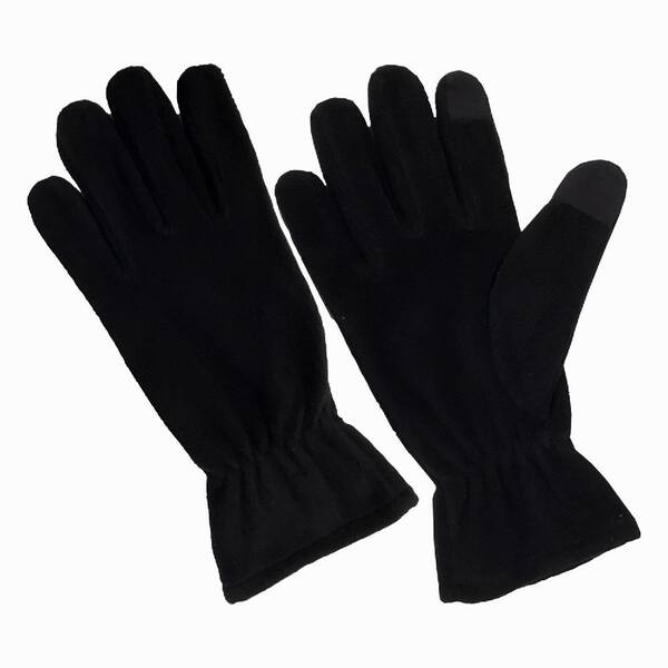 black touchscreen gloves