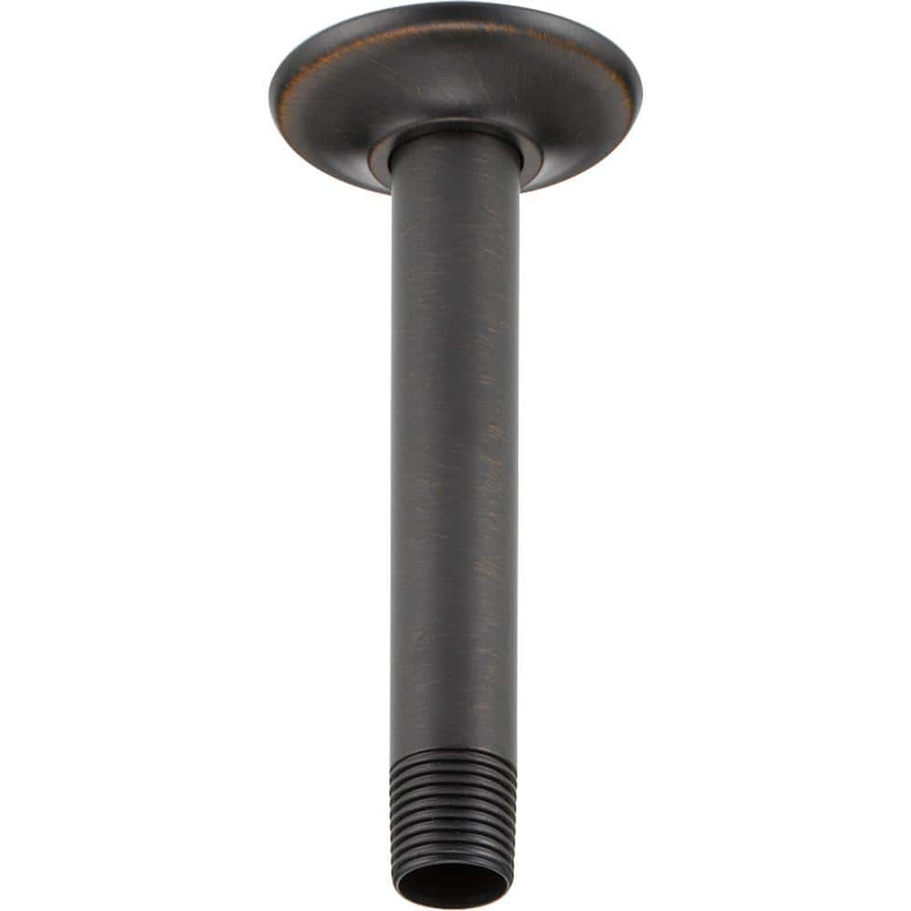 Venetian Bronze Ceiling Mount Shower Arm with Flange