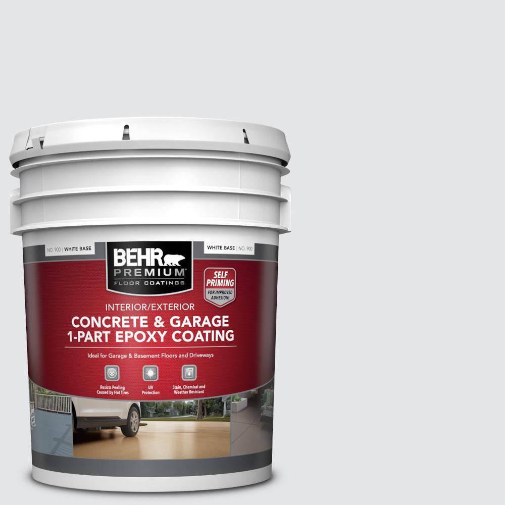 5 gal. #MQ3-31 Dutch White Self-Priming 1-Part Epoxy Satin Interior/Exterior Concrete and Garage Floor Paint price history on PriceWatchPro