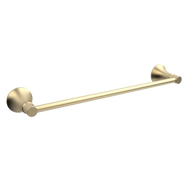 Glacier Bay Sadira 18 in. Wall Mounted Towel Bar in Brushed Gold