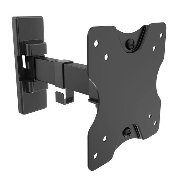 ProHT Full Motion Multi Position TV Wall Mount for 13 in. - 27 in. Flat Panel TV's with 12 Degree Tilt, 33 lb. Load Capacity