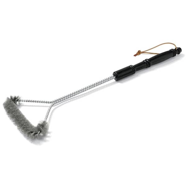Weber Stainless-Steel Three-Sided Grill Brush