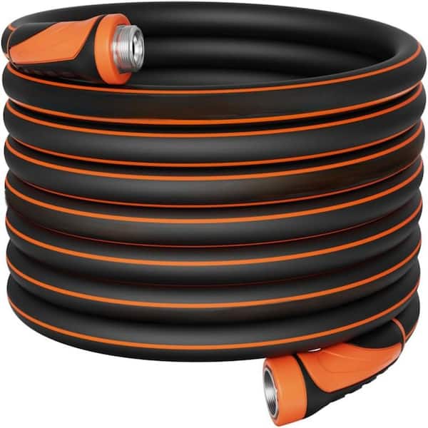 0.625 in. dia. x 100 ft. Length Heavy Duty Garden Hose, Hose Connectors, Male to Female, 600 PSI Burst Pressure