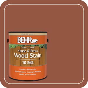 1 gal. #SC-130 California Rustic Solid Color House and Fence Exterior Wood Stain