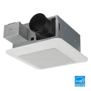 WhisperRemodel DC Pick-A-Flow 80/110 CFM Ceiling Bathroom Exhaust Fan with Humidity Sensor