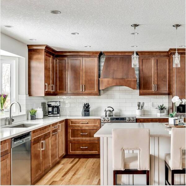 Kunal Kitchens Amherst Shaker 6 in. W x 34.5 in. H x 0.75 in. D in