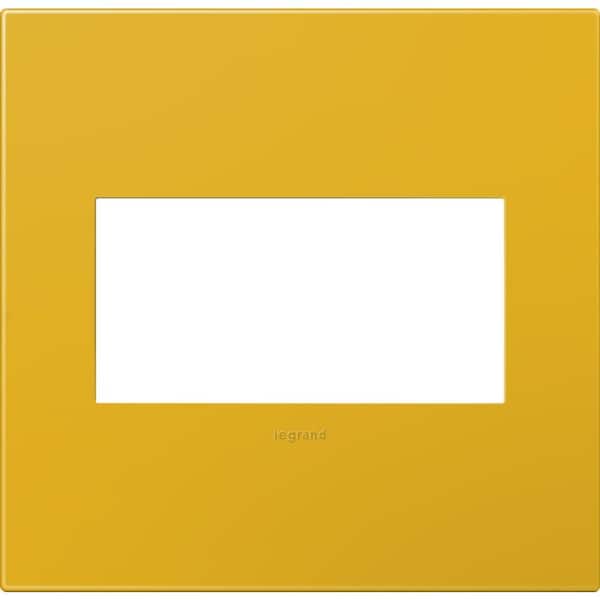 adorne 2 Gang Decorator/Rocker Wall Plate, Honey (1-Pack)