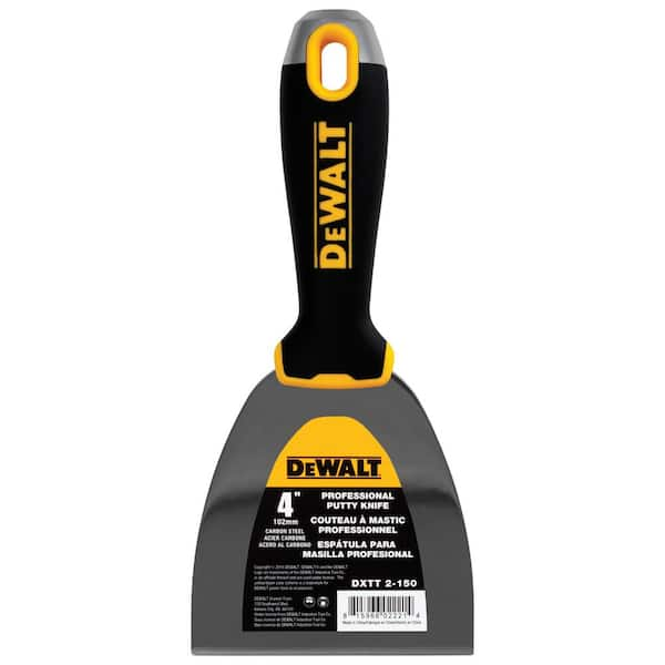 Dewalt 4 In. Carbon Steel Joint Knife With Soft Grip Handle Dxtt-2-150 