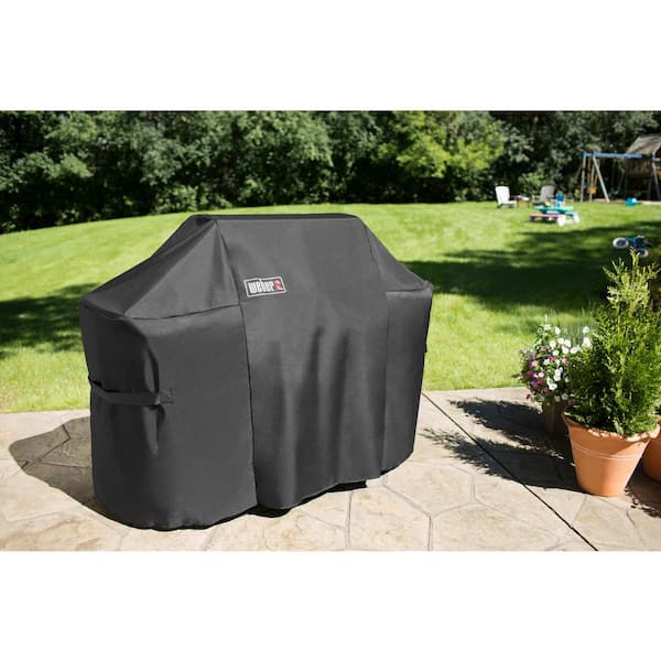 opdragelse slim Trafik Weber Summit 400 Gas Grill Cover 7108 - The Home Depot