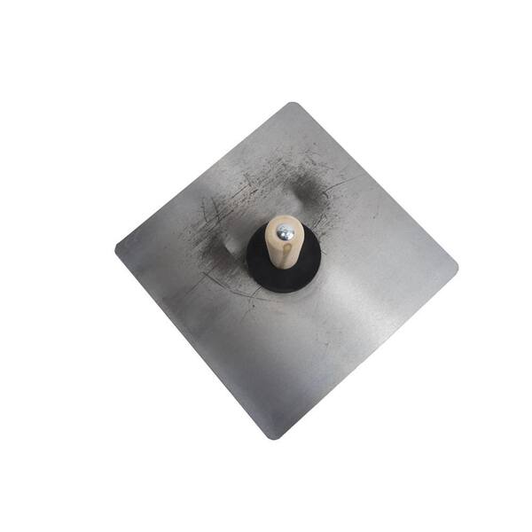 Bon 13-385 12"x12" Magnesium Hawk With Comfort Grip Handle - Smooth Edges, Rounded Corners