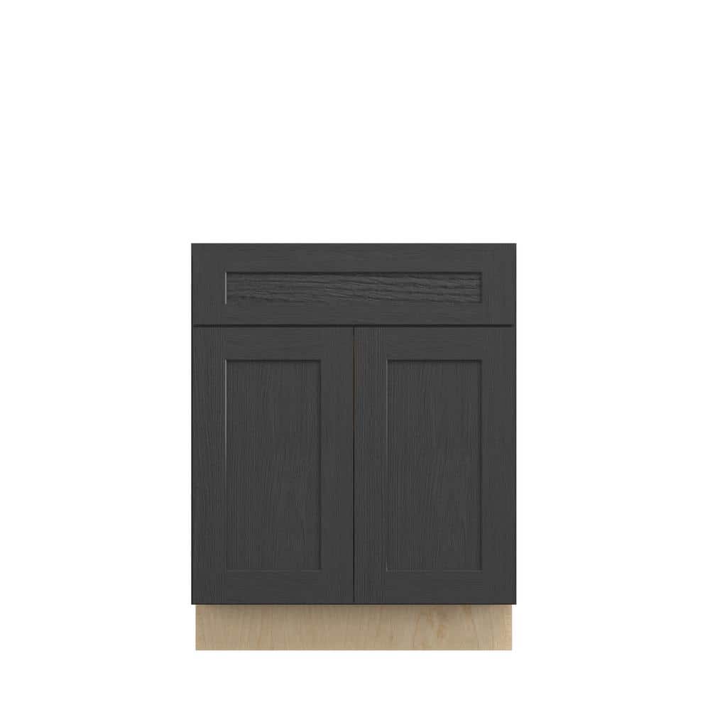 Jamestown Recessed 27 in. W x 34.5 in. H x 24 in. D in Espresso Plywood Assembled Base Cabinet price history on PriceWatchPro