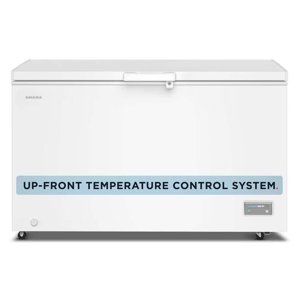 16 cu. ft. Manual Defrost Chest Freezer with Up-Front Temperature Control System in White Garage Ready price history on PriceWatchPro