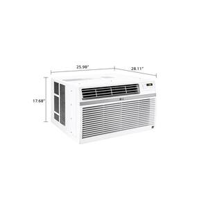 18,000 BTU 230/208-Volt Window Air Conditioner LW1816ER with ENERGY STAR and Remote in White