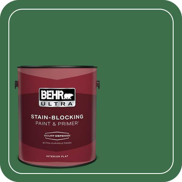 BEHR ULTRA 1 gal. #S-H-450 Parsley Sprig Extra Durable Flat Interior Paint & Primer