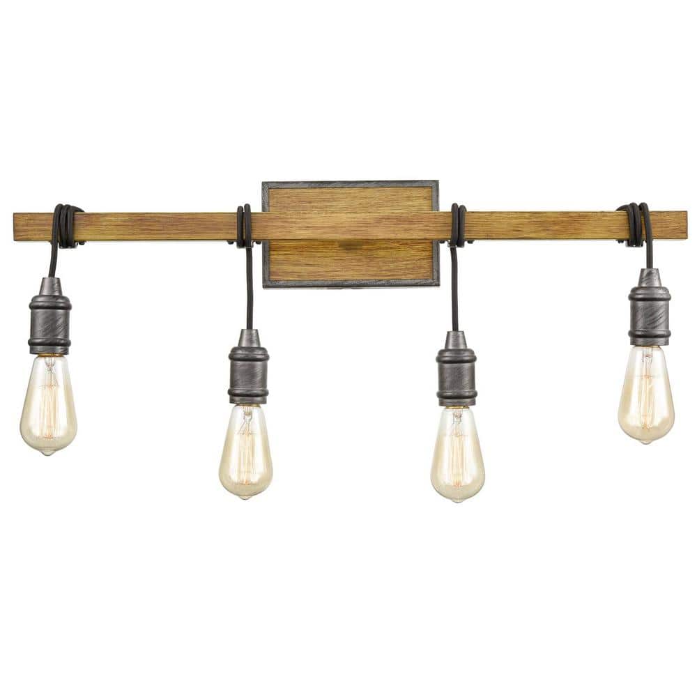 5.3 in. 4-Light Green Vanity Light with No Shade Shade price history on PriceWatchPro