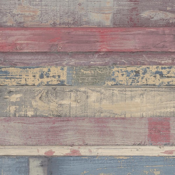 Norwall Beachwood Vinyl Roll Wallpaper (Covers 55 sq. ft.)