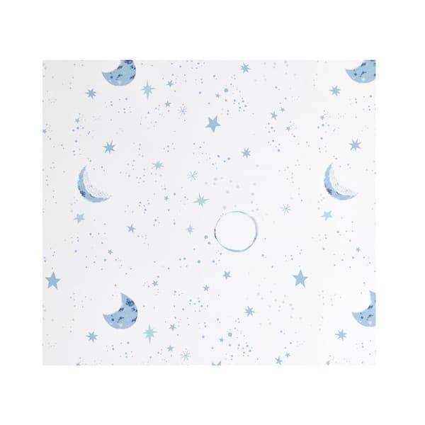 The Company Store Night Sky White Peel and Stick Removable Wallpaper Panel (covers approx. 26 sq. ft.)