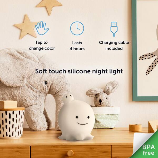 silicone tap night light